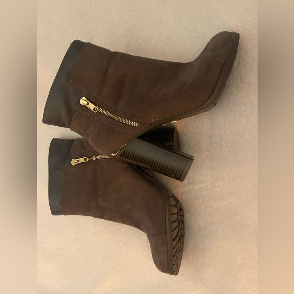 Juicy Couture Suede Livia Ankle Boots